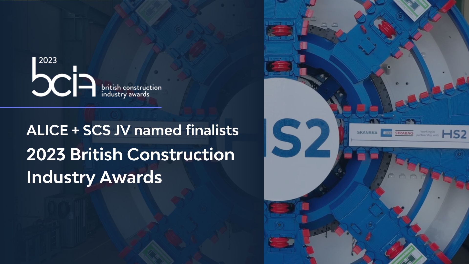 ALICE Named Finalist - 2023 British Construction Industry Awards